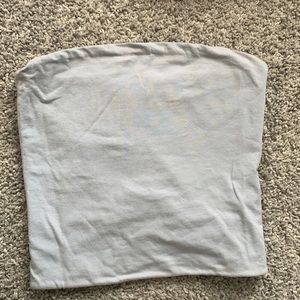 super cute baby blue brandy tube top